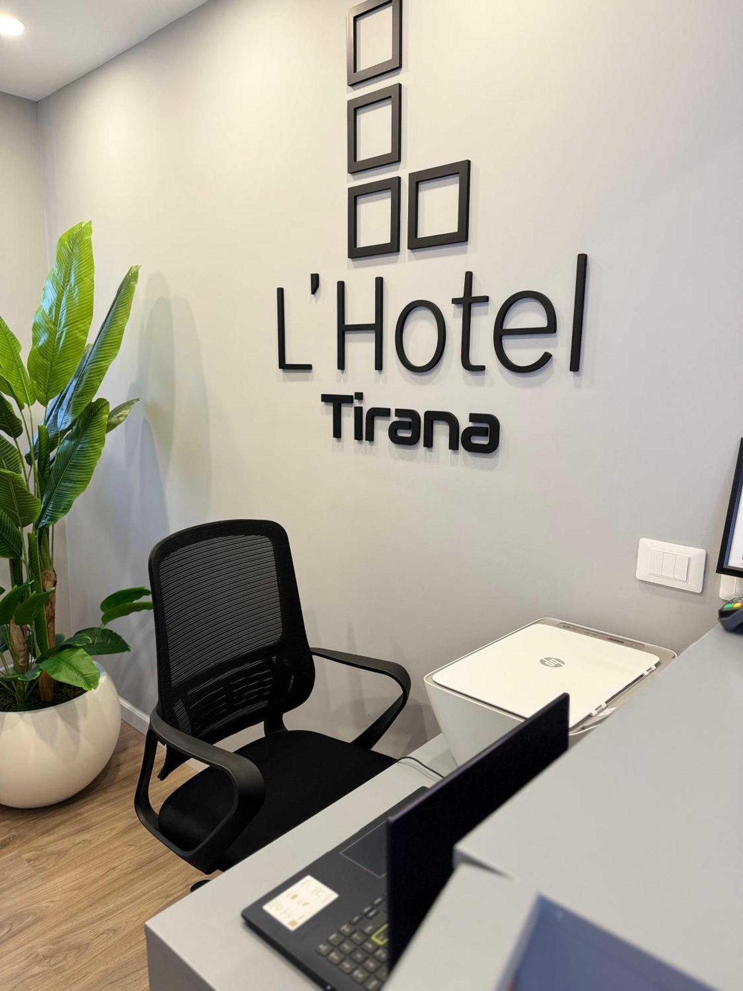 L'Hotel Tirana Eksteriør billede